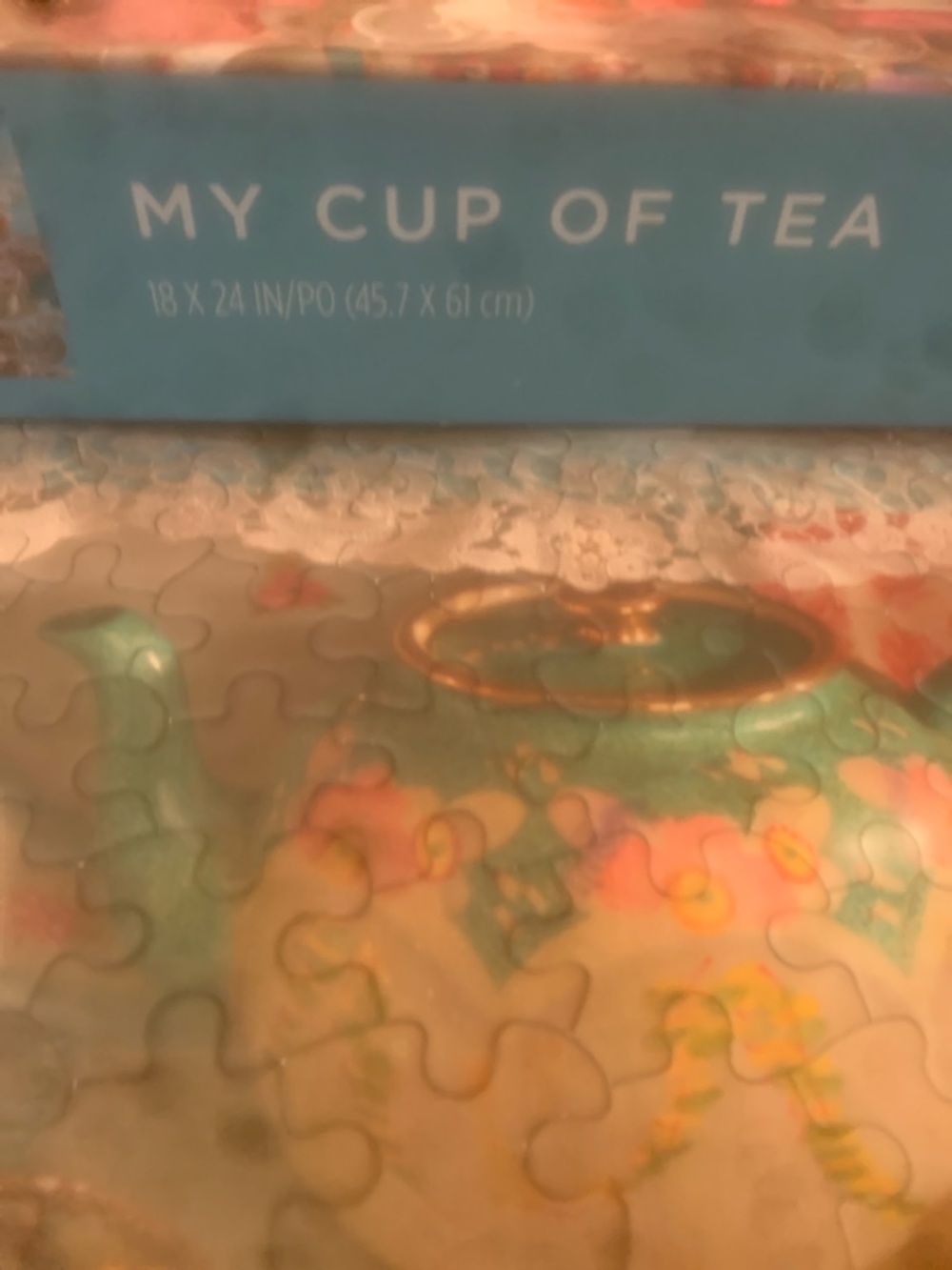 Puzzle by Hallmark. 550ct. My Cup of Tea - Picture 2 of 11